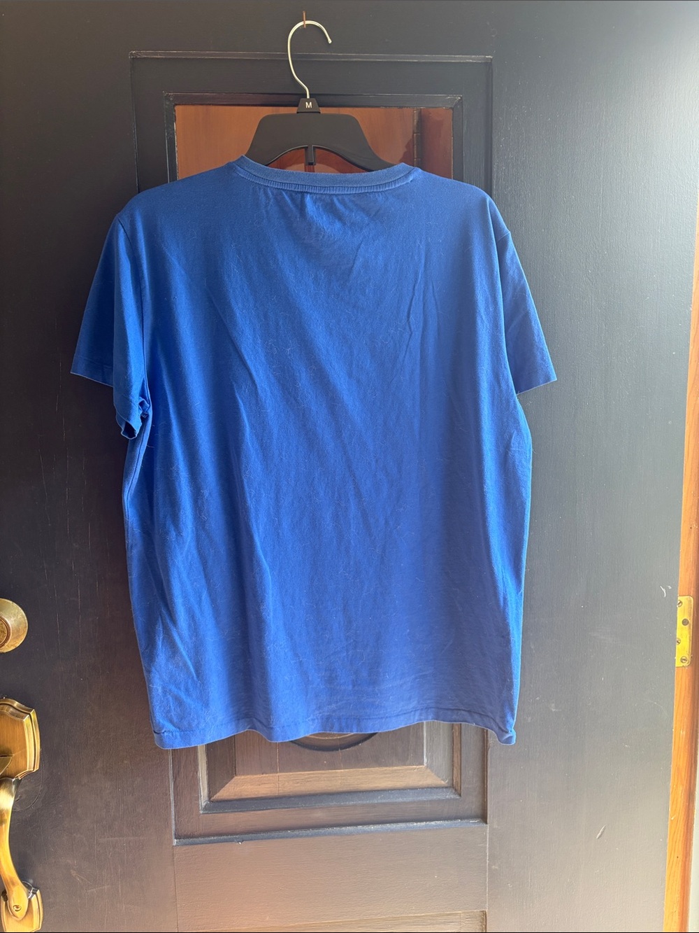 Ralph Lauren Men’s V-Neck Tee Royal Blue Medium - Picture 4 of 4